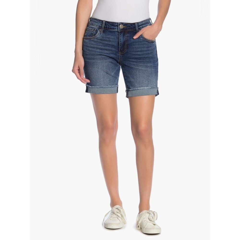 KUT from the Kloth, Womens jean shorts Katy Boyfriend Short size 2
